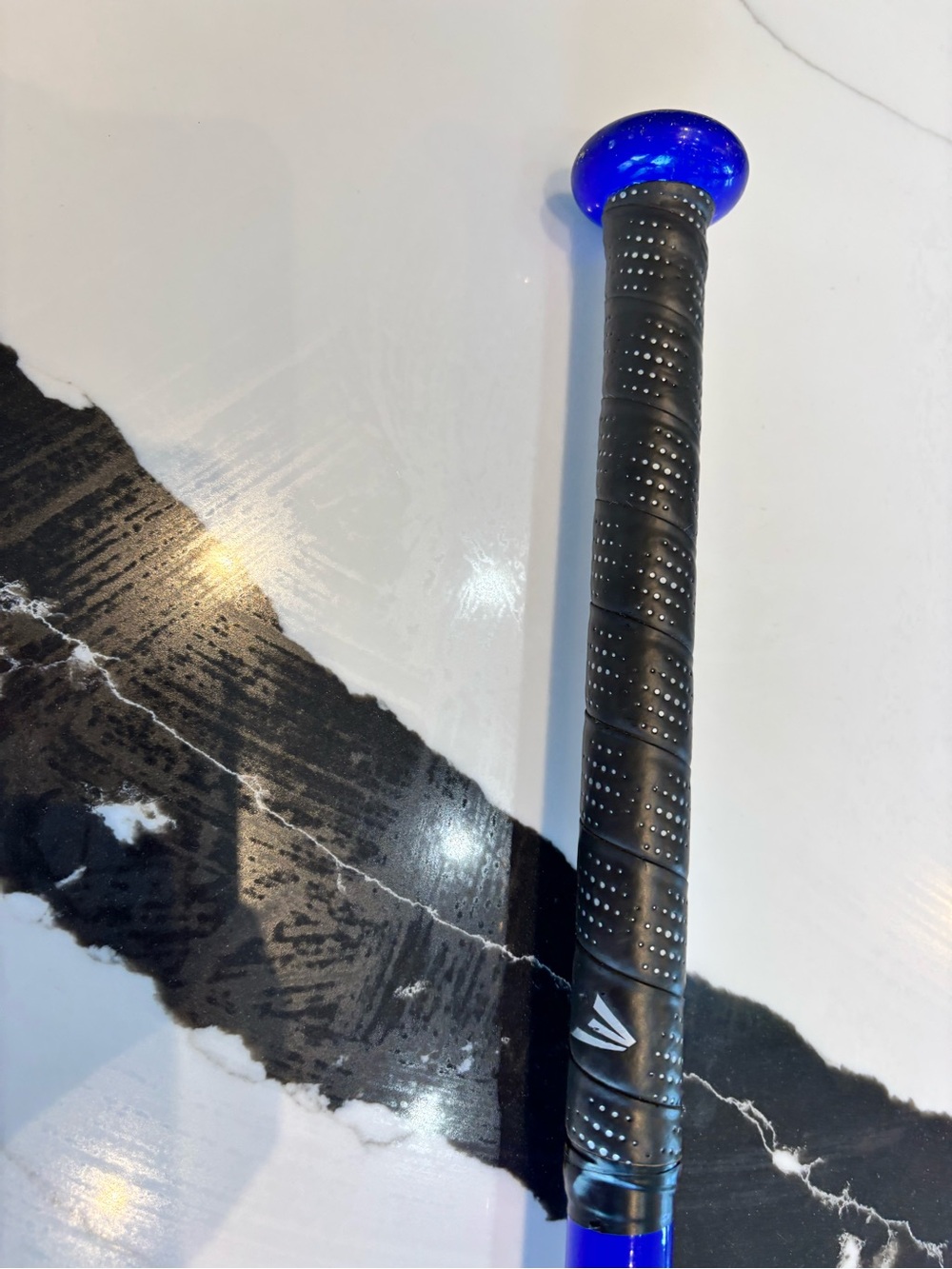 Easton Royal Blue Bat with White Logo and Red Accent - Picture 10 of 10